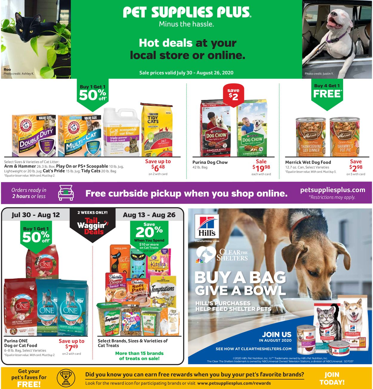 Pet Supplies Plus Weekly Ad Circular - valid 07/30-08/26/2020