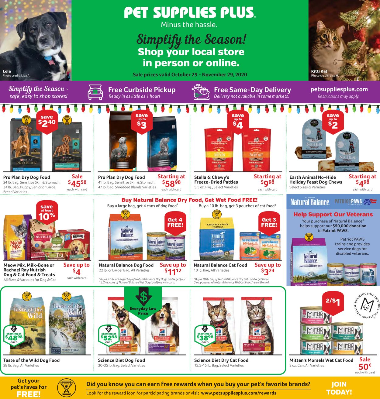 Pet Supplies Plus Black Friday 2020 Weekly Ad Circular - valid 10/29-11/29/2020 (Page 2)