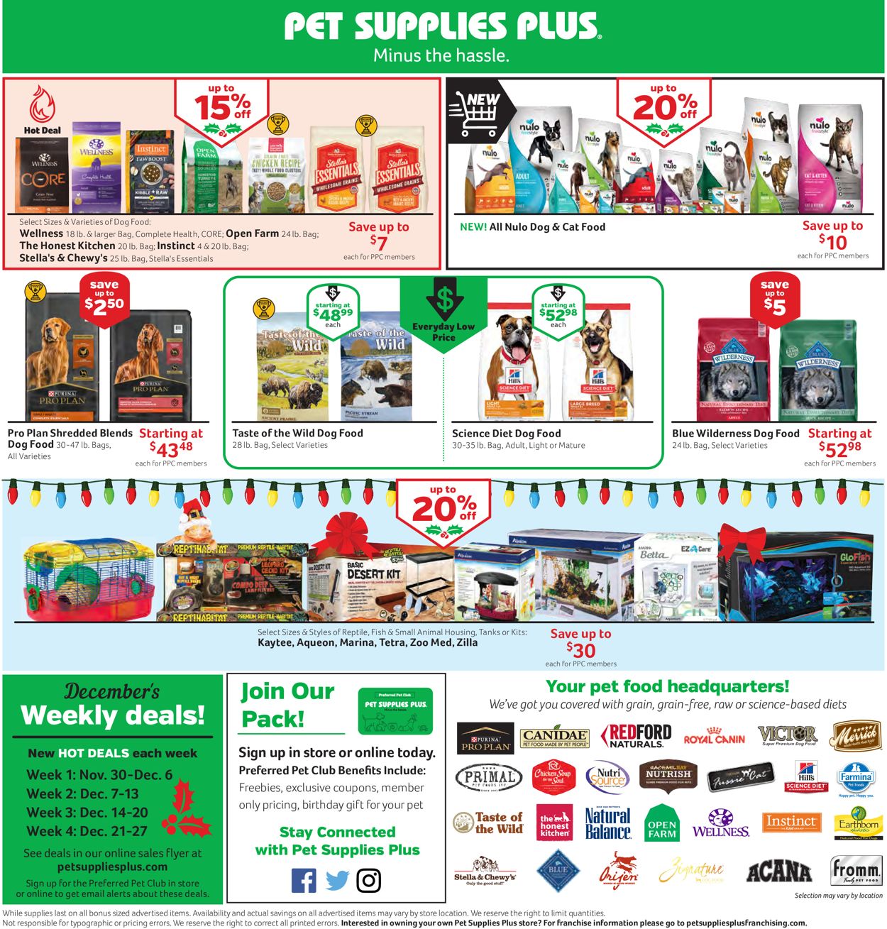 Pet Supplies Plus Weekly Ad Circular - valid 11/30-12/06/2020 (Page 5)