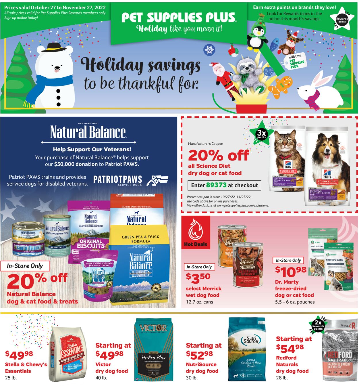 Pet Supplies Plus Weekly Ad Circular - valid 10/31-11/06/2022 (Page 3)
