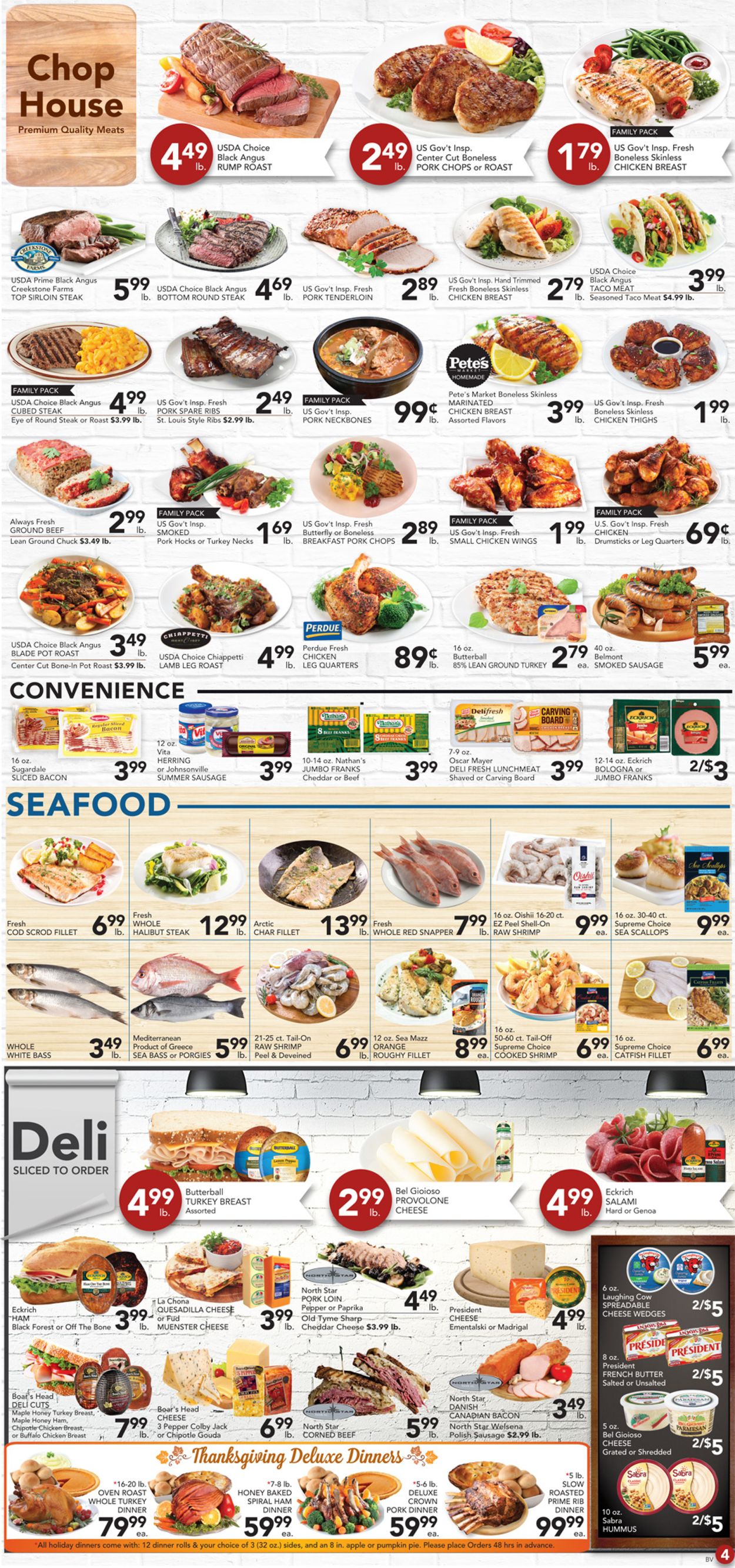 Pete's Fresh Market Weekly Ad Circular - valid 11/06-11/12/2019 (Page 4)