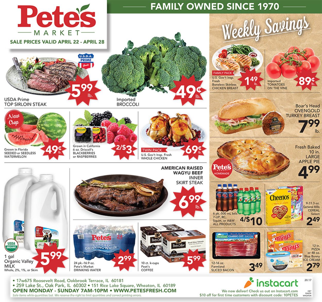 Pete's Fresh Market Weekly Ad Circular - valid 04/22-04/28/2020