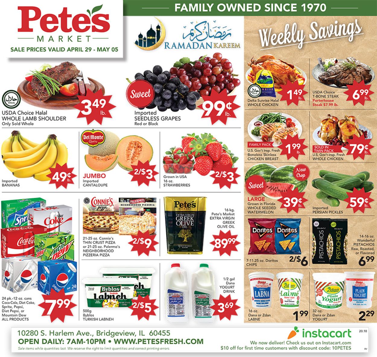 Pete's Fresh Market Weekly Ad Circular - valid 04/29-05/05/2020