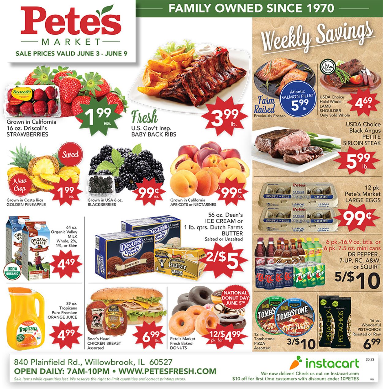 Pete's Fresh Market Current weekly ad 06/03 - 06/09/2020.