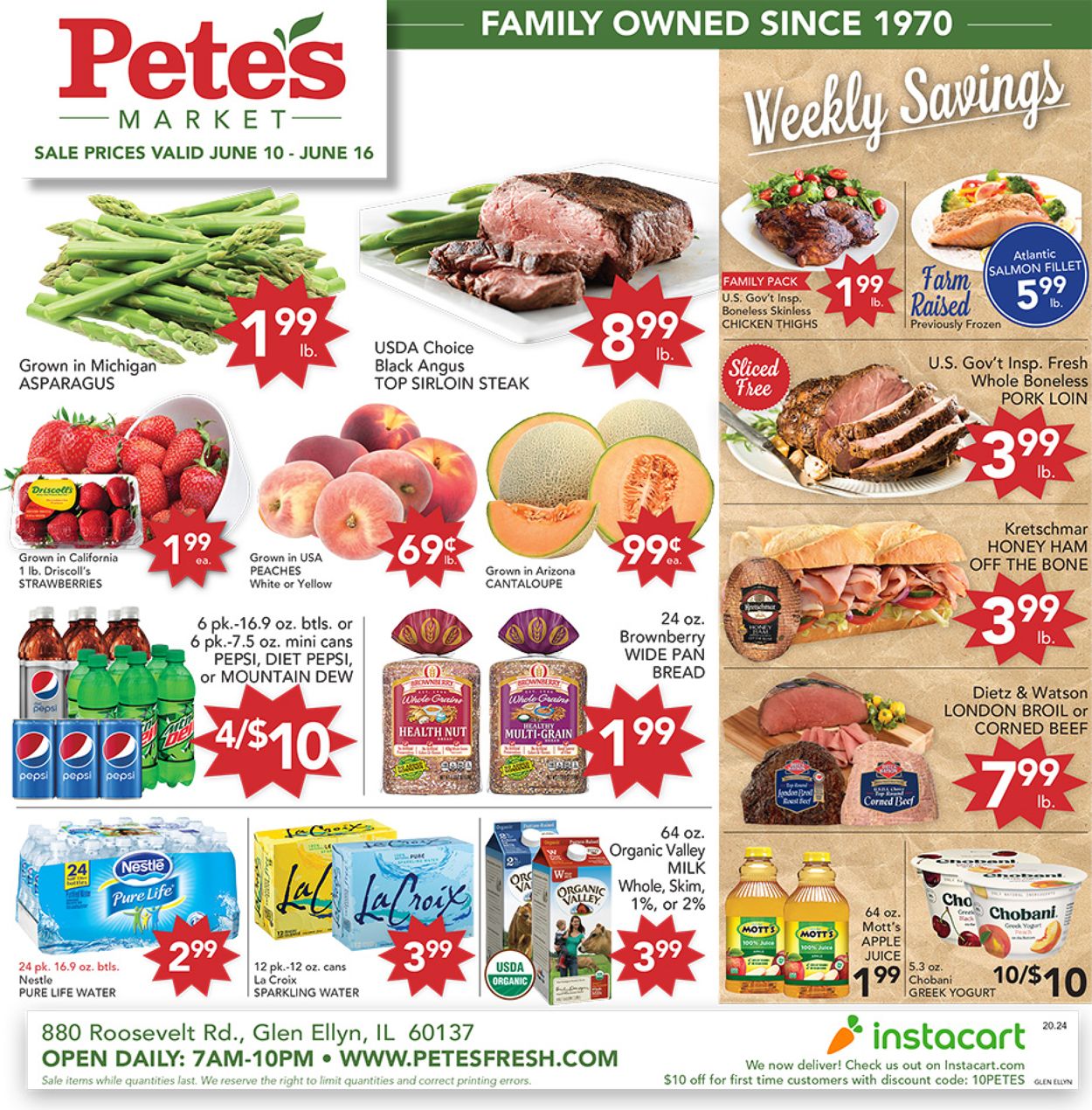 Pete's Fresh Market Current weekly ad 06/10 - 06/16/2020.