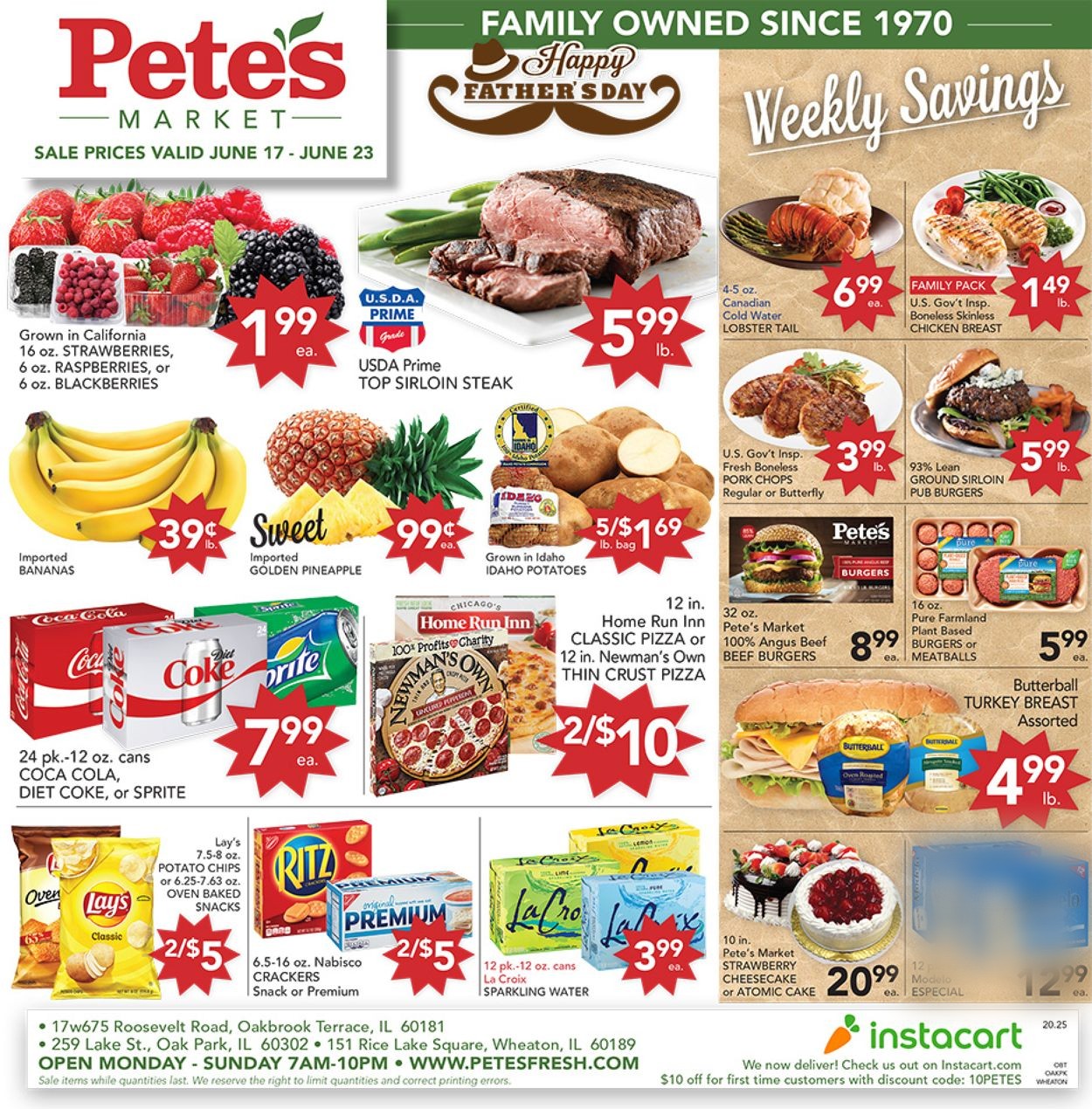 Pete's Fresh Market Current weekly ad 06/17 - 06/23/2020.