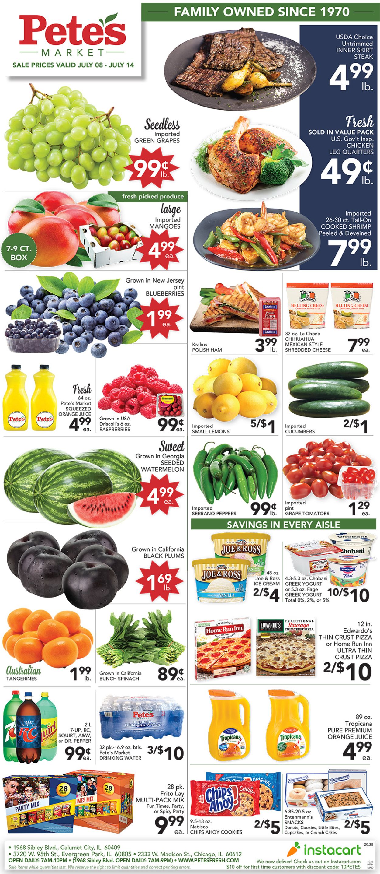 Pete's Fresh Market Weekly Ad Circular - valid 07/08-07/14/2020