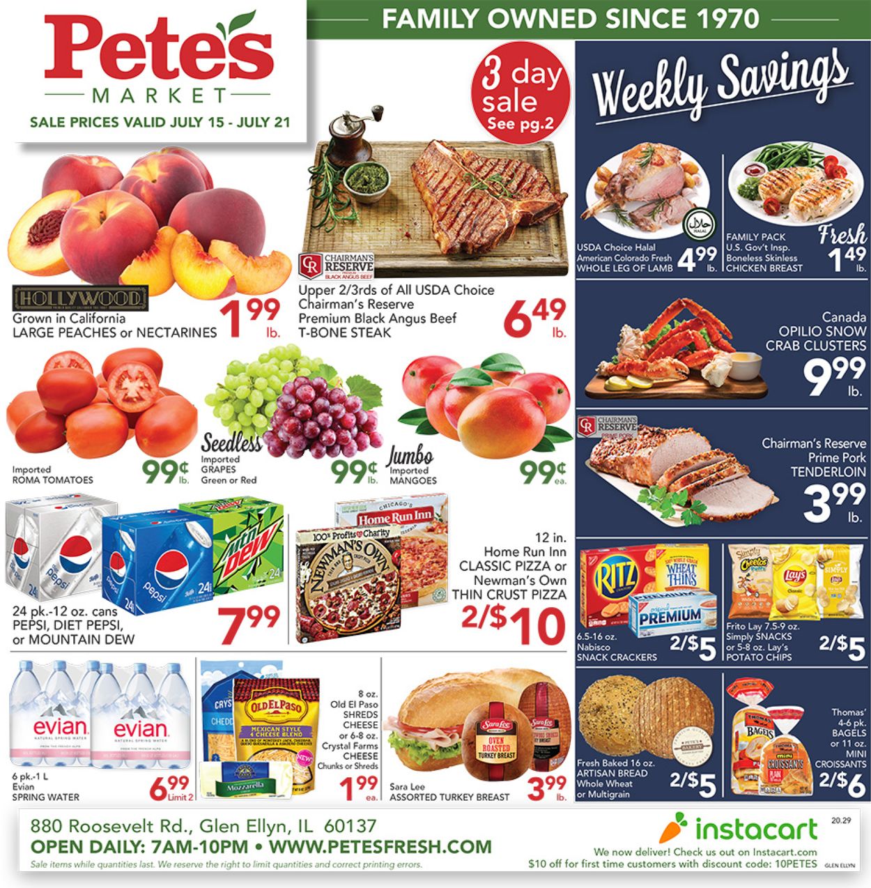Pete's Fresh Market Current weekly ad 07/15 - 07/21/2020.