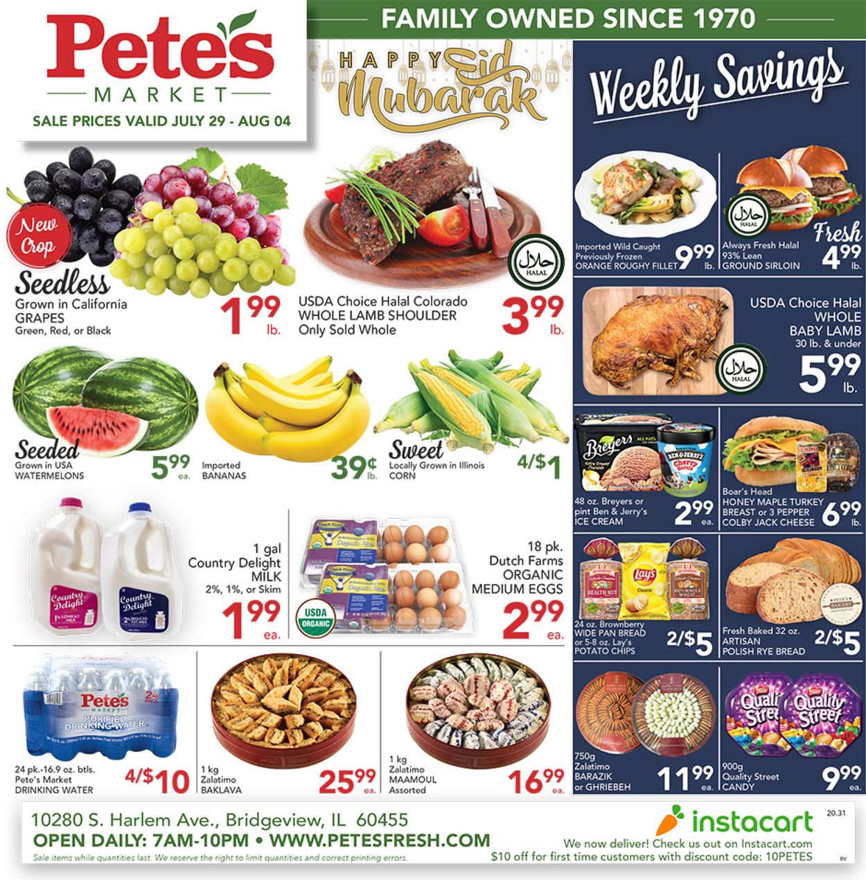 Pete's Fresh Market Weekly Ad Circular - valid 07/29-08/04/2020