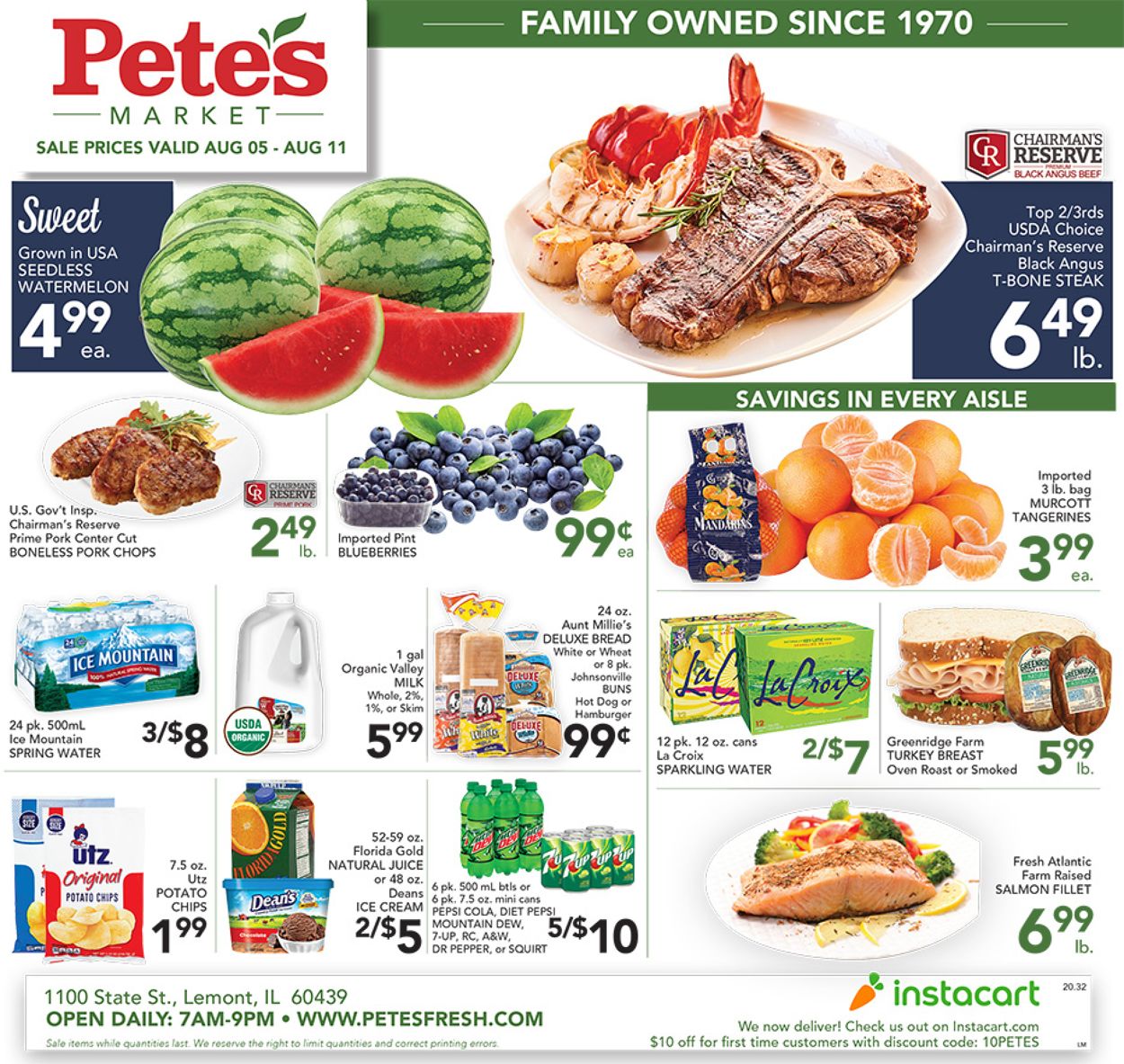 Pete's Fresh Market Weekly Ad Circular - valid 08/05-08/11/2020