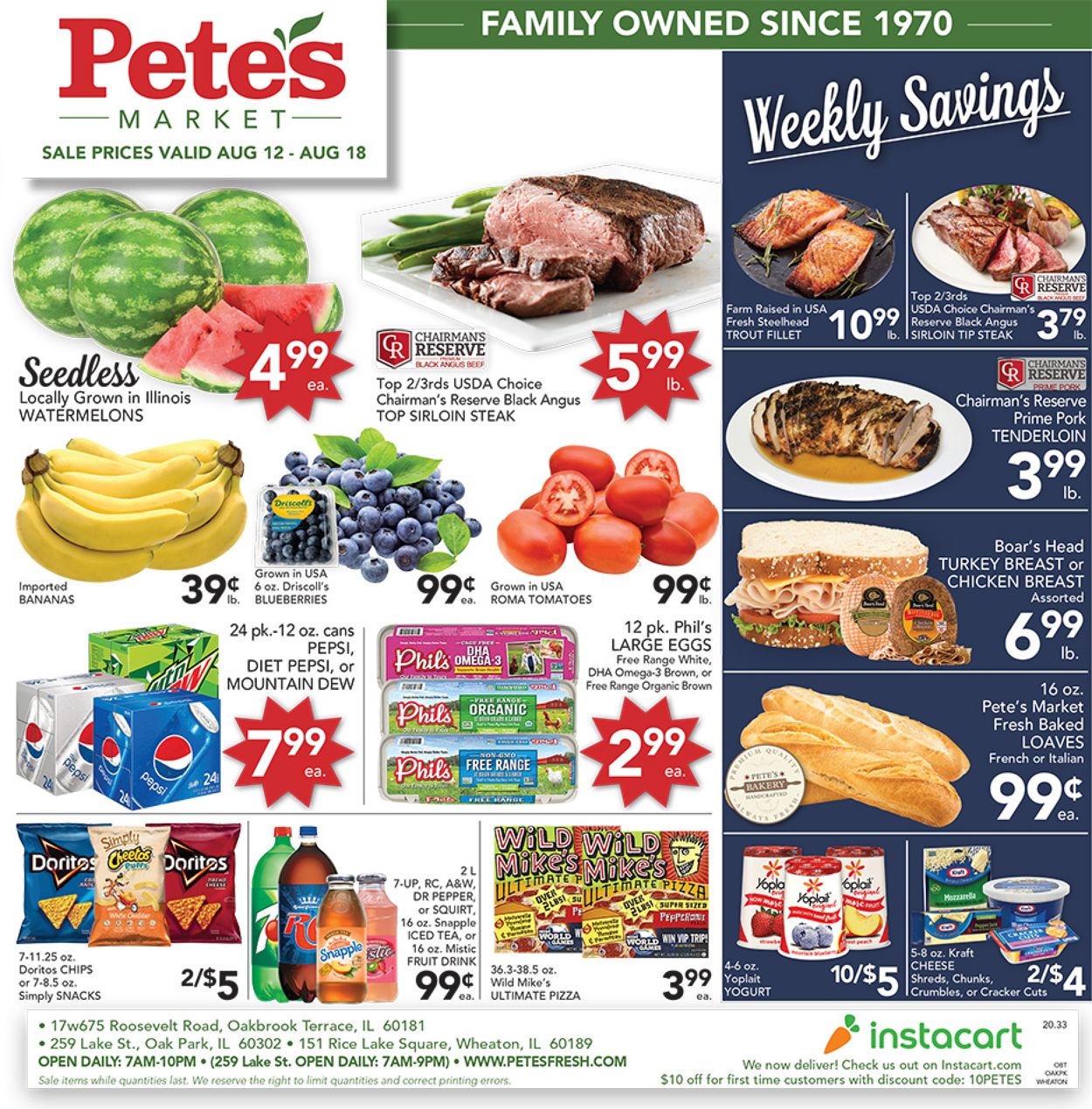 Pete's Fresh Market Weekly Ad Circular - valid 08/12-08/18/2020