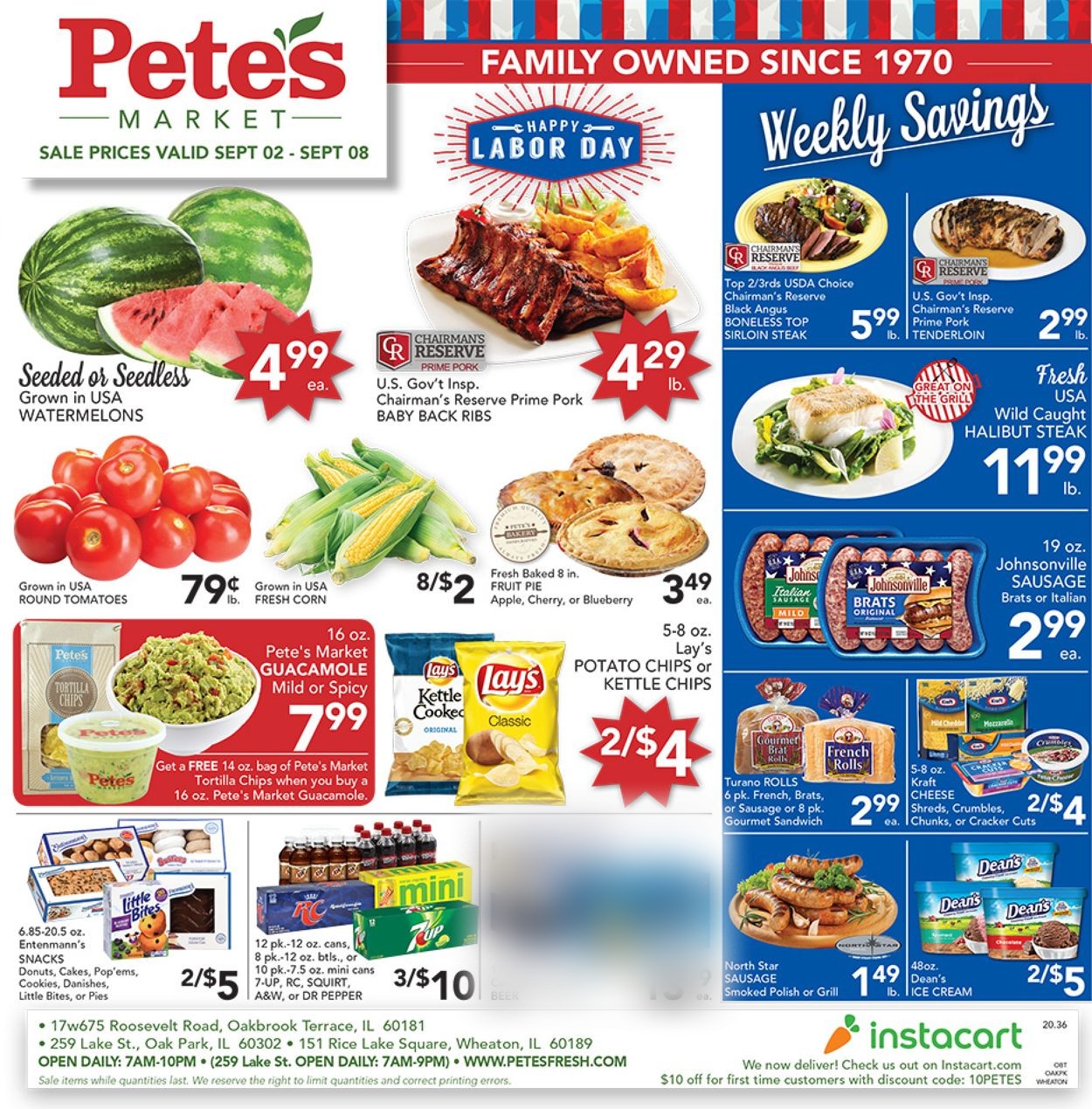 Pete's Fresh Market Weekly Ad Circular - valid 09/02-09/08/2020