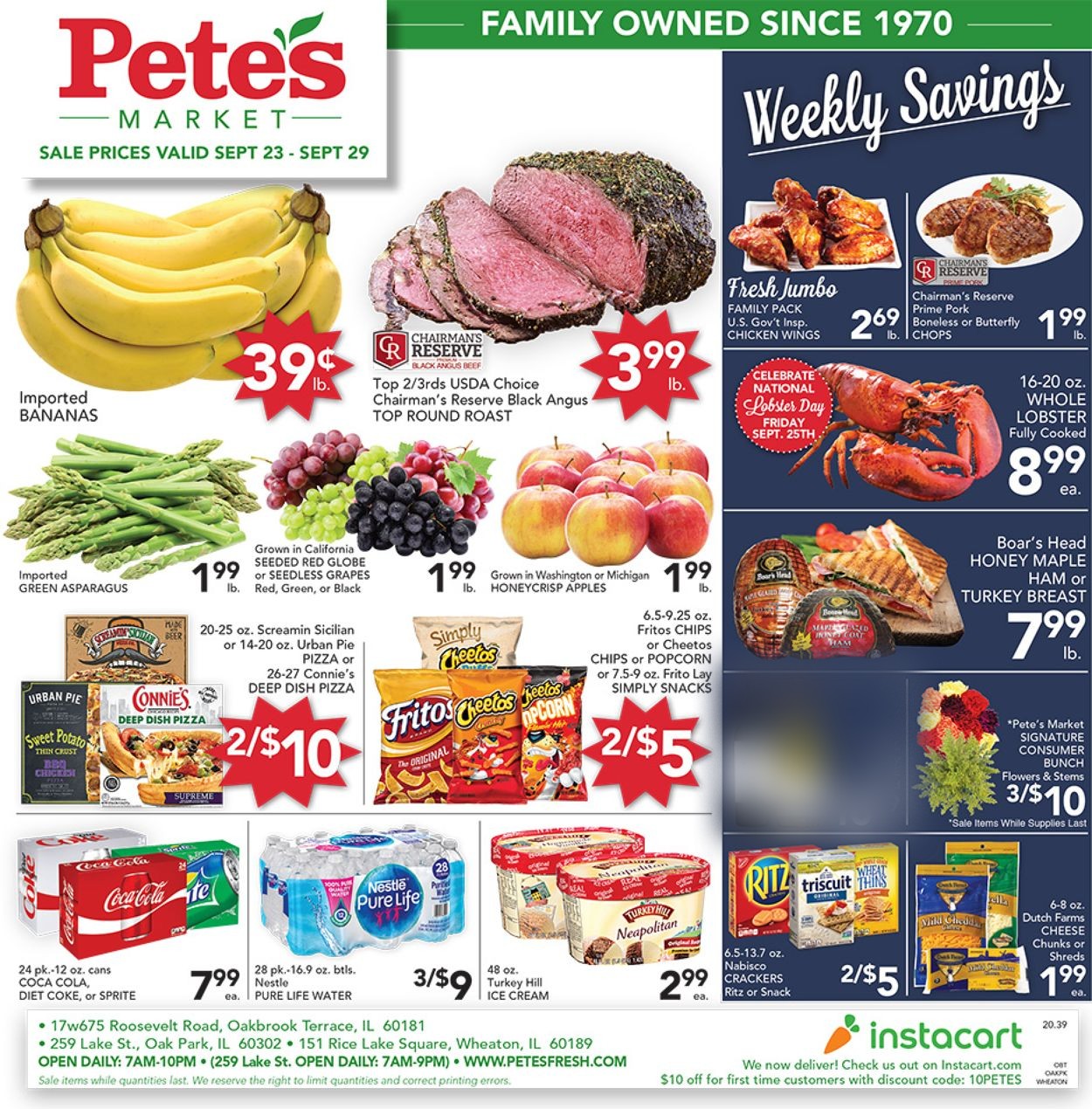 Pete's Fresh Market Weekly Ad Circular - valid 09/23-09/29/2020