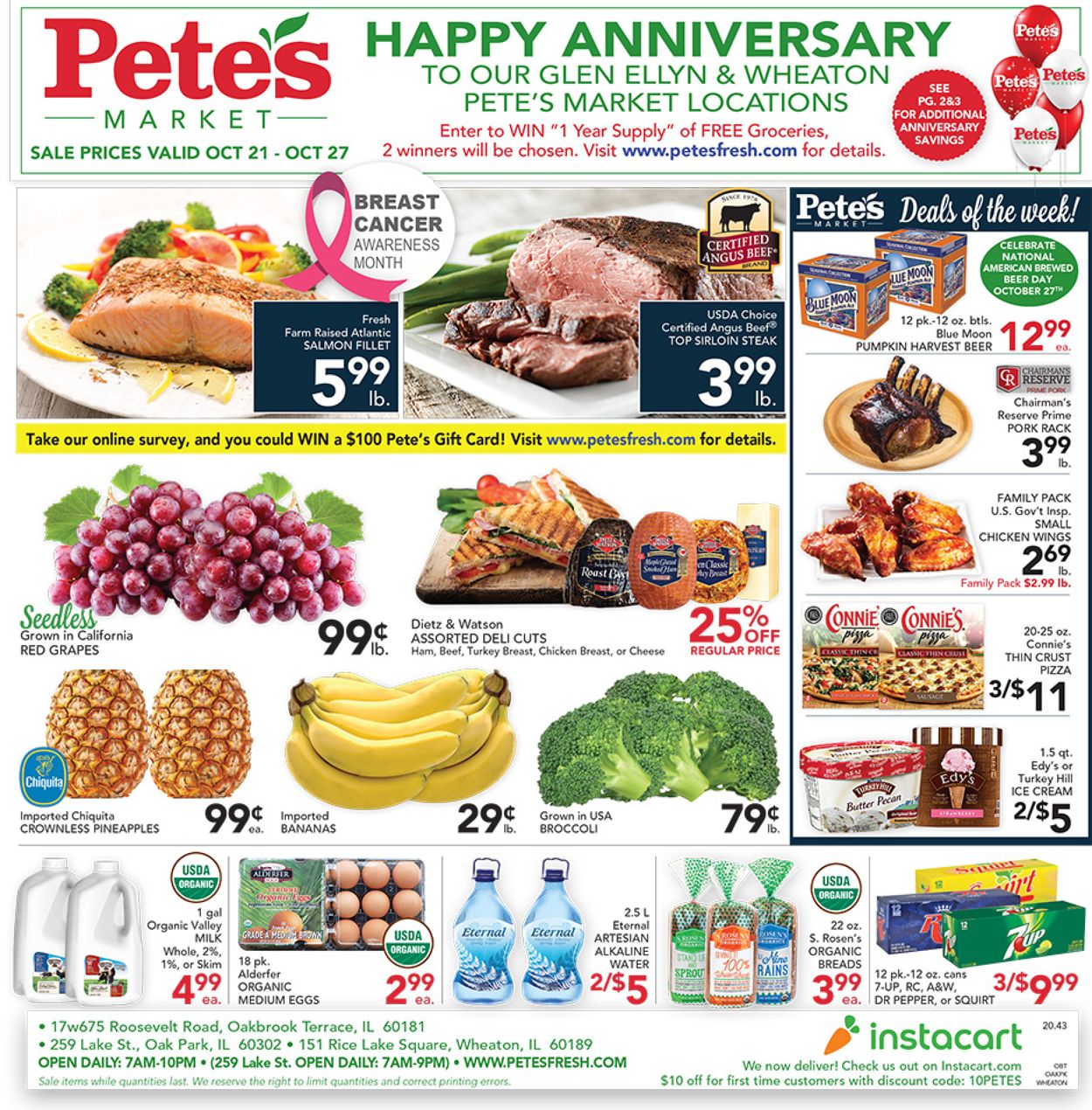 Pete's Fresh Market Weekly Ad Circular - valid 10/21-10/27/2020