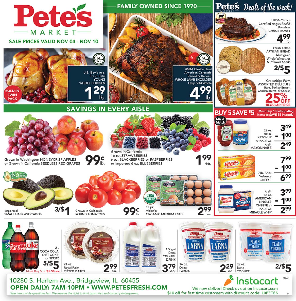 Pete's Fresh Market Weekly Ad Circular - valid 11/04-11/10/2020