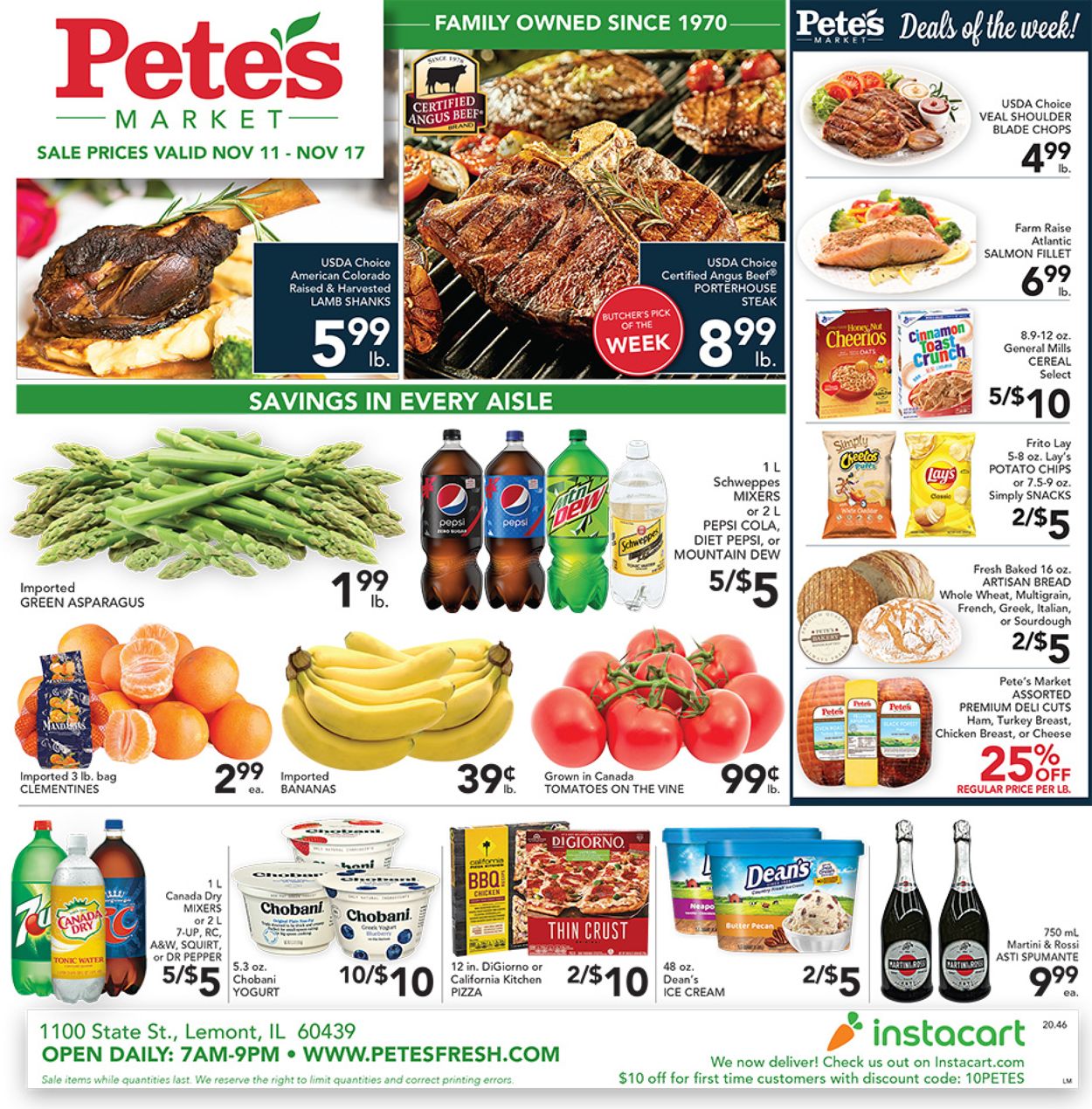 Pete's Fresh Market Weekly Ad Circular - valid 11/11-11/17/2020