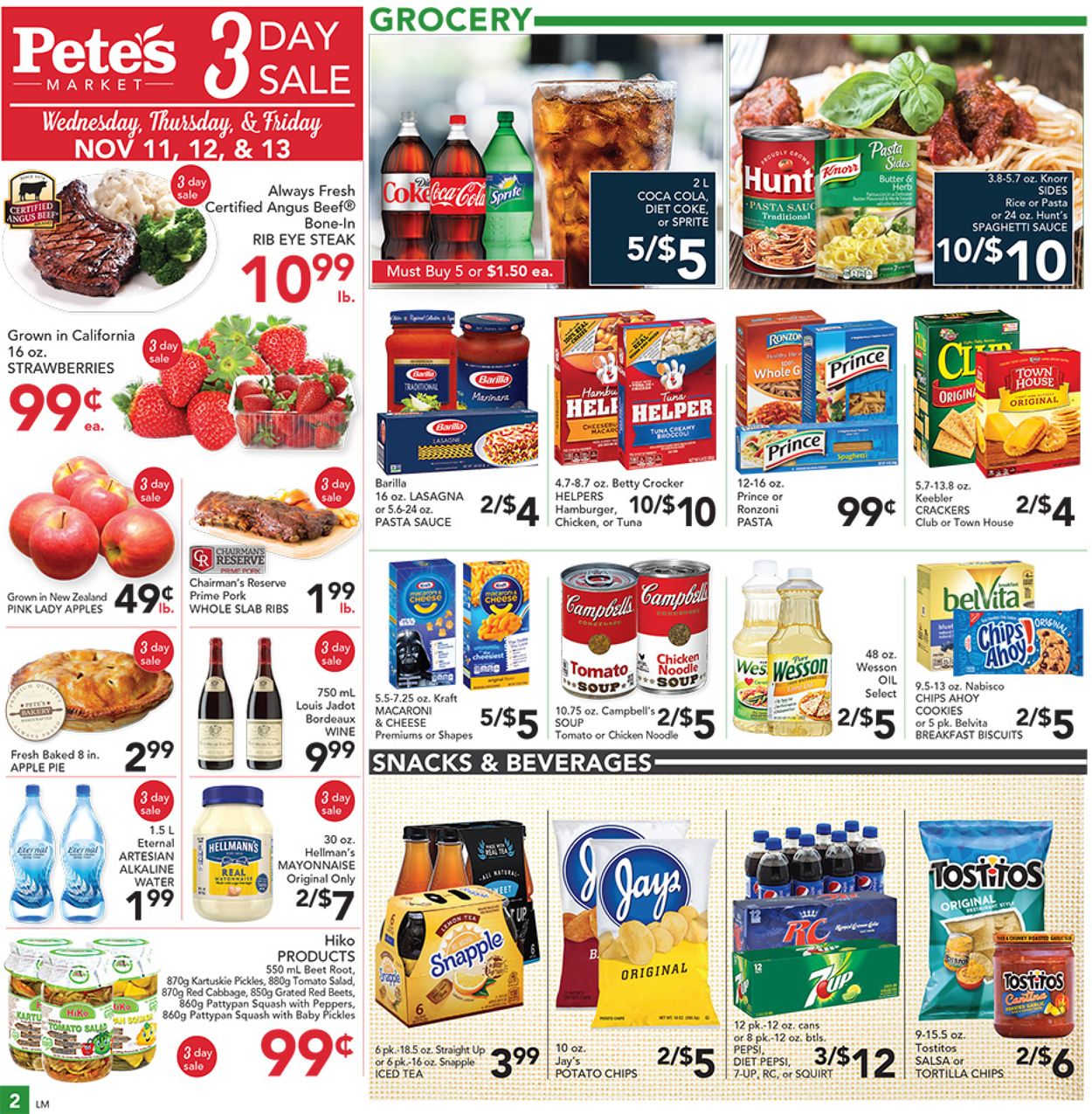 Pete's Fresh Market Weekly Ad Circular - valid 11/11-11/17/2020 (Page 2)