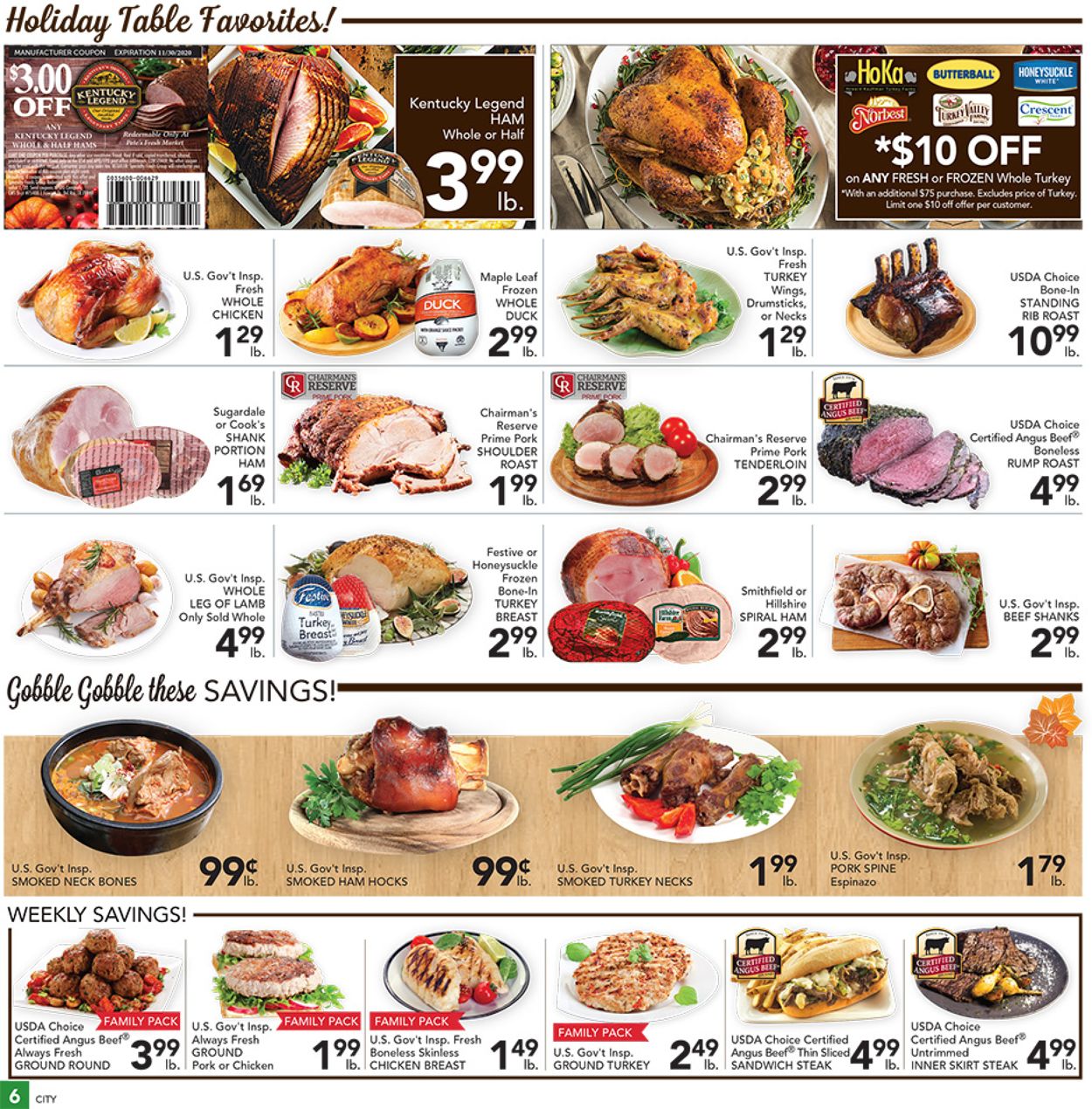 Pete's Fresh Market Thanksgiving ad 2020 Weekly Ad Circular - valid 11/18-11/26/2020 (Page 6)