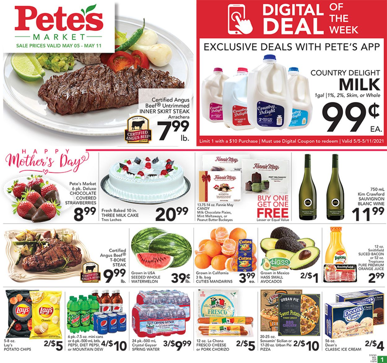 Pete's Fresh Market Weekly Ad Circular - valid 05/05-05/11/2021