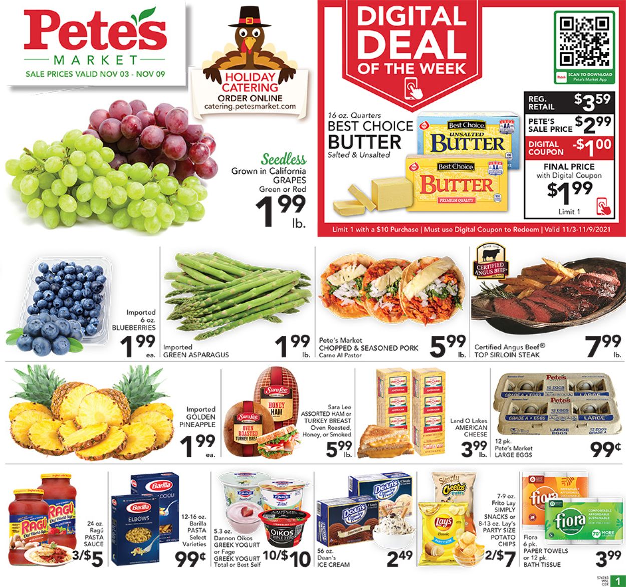 Pete's Fresh Market Weekly Ad Circular - valid 11/03-11/09/2021