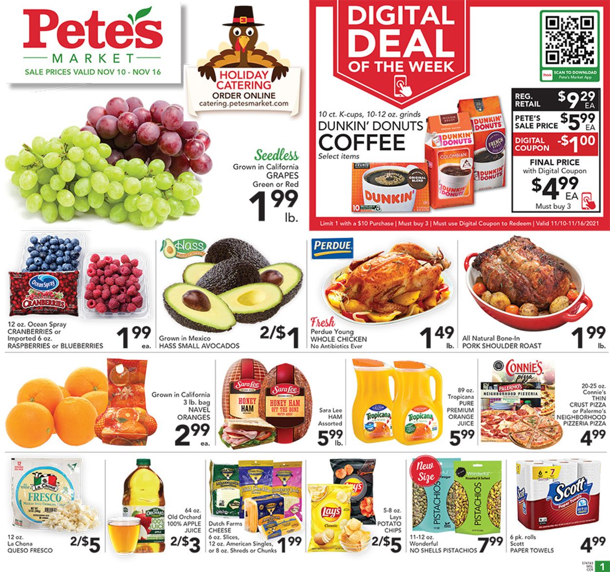 Pete's Fresh Market Weekly Ad Circular - valid 11/10-11/16/2021