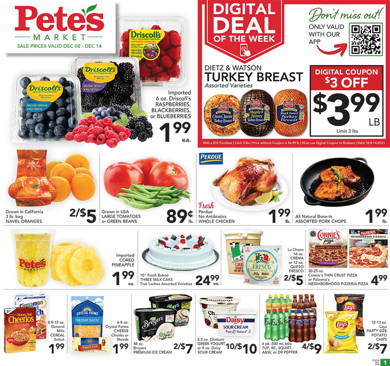 Pete's Fresh Market - HOLIDAY 2021 Weekly Ad Circular - valid 12/08-12/14/2021