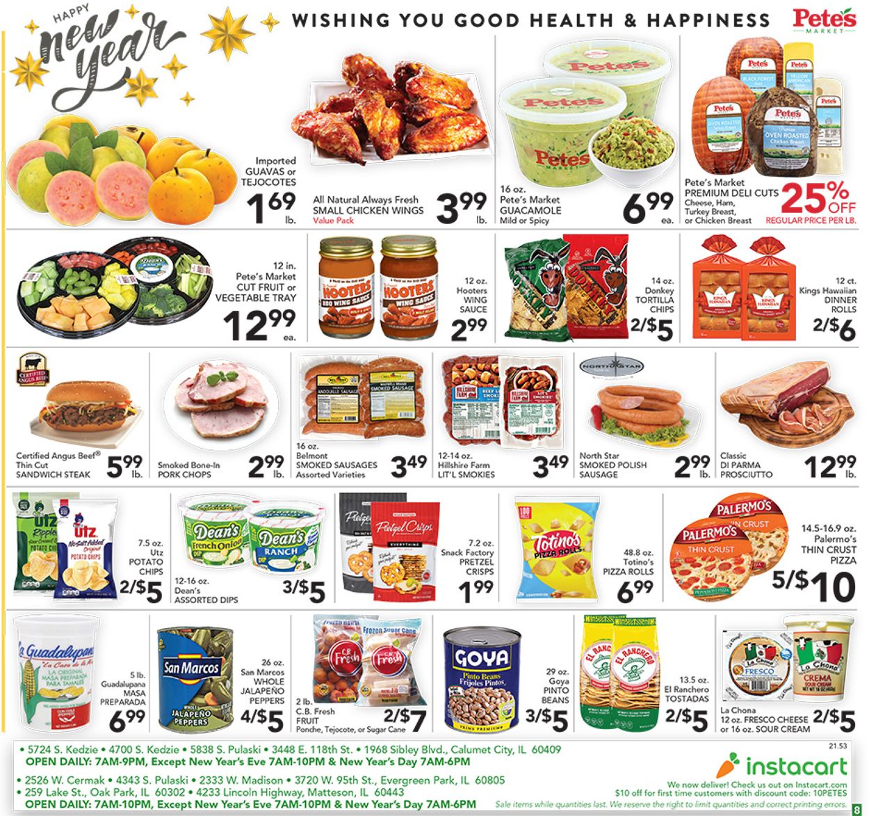 Pete's Fresh Market Weekly Ad Circular - valid 12/29-01/04/2022 (Page 8)