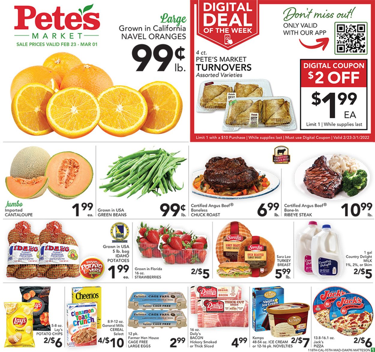 Pete's Fresh Market Weekly Ad Circular - valid 02/23-03/01/2022