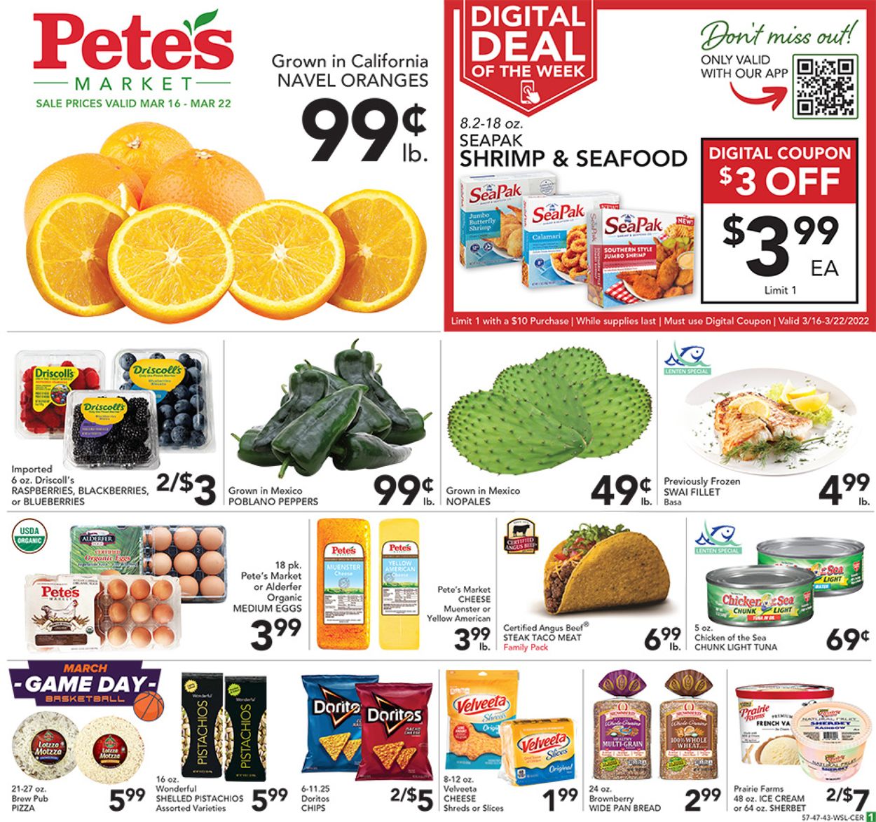 Pete's Fresh Market Weekly Ad Circular - valid 03/16-03/22/2022