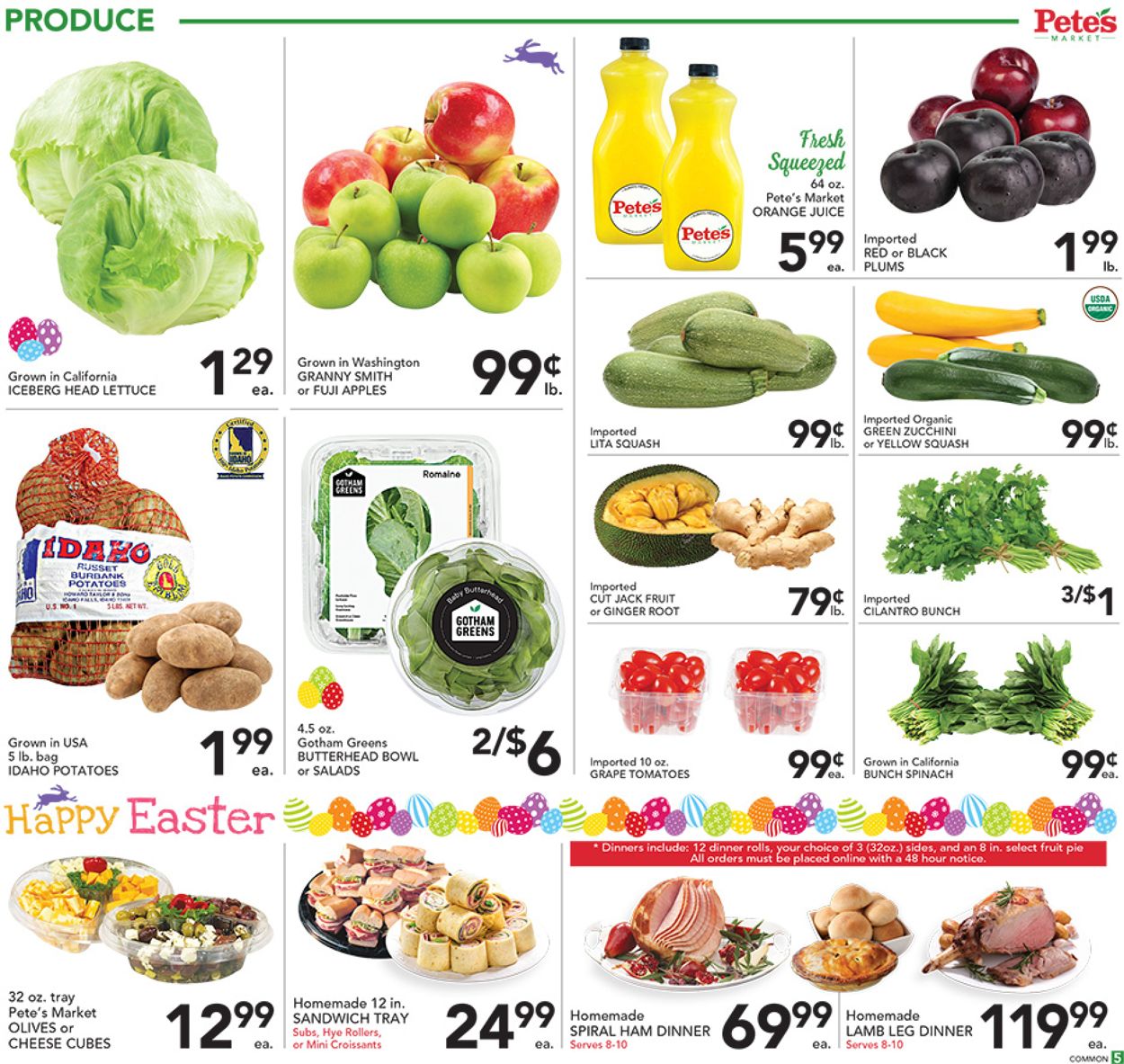 Pete's Fresh Market EASTER 2022 Weekly Ad Circular - valid 04/13-04/19/2022 (Page 5)