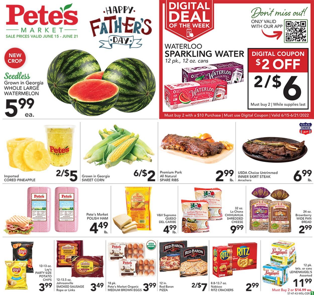 Pete's Fresh Market Weekly Ad Circular - valid 06/15-06/21/2022