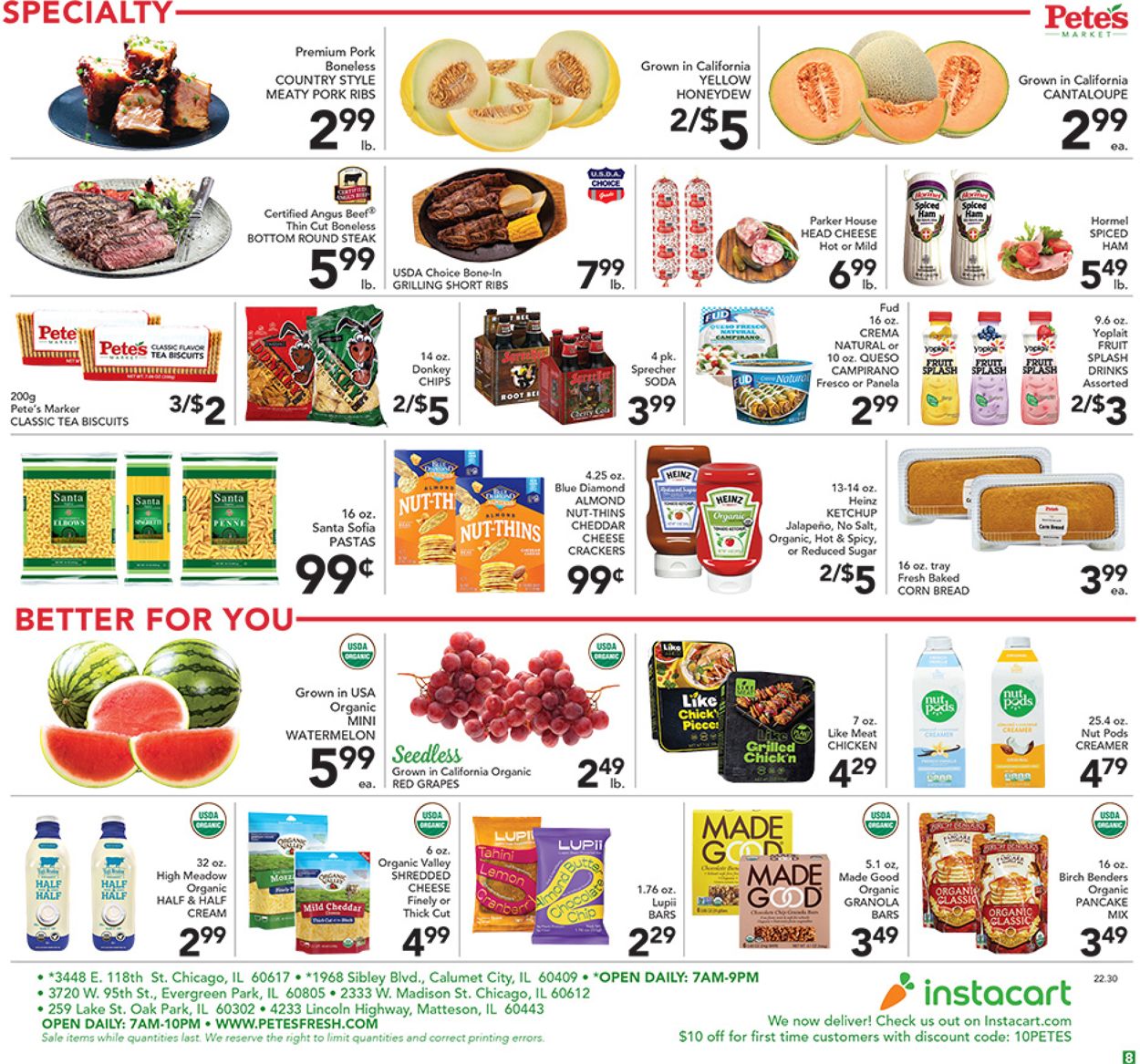 Pete's Fresh Market Weekly Ad Circular - valid 07/27-08/02/2022 (Page 10)
