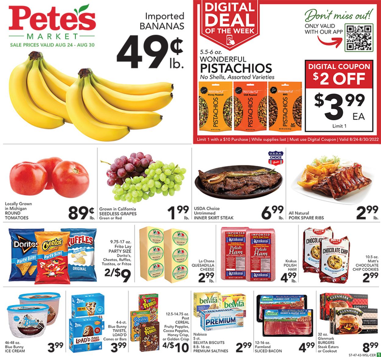 Pete's Fresh Market Weekly Ad Circular - valid 08/24-08/30/2022