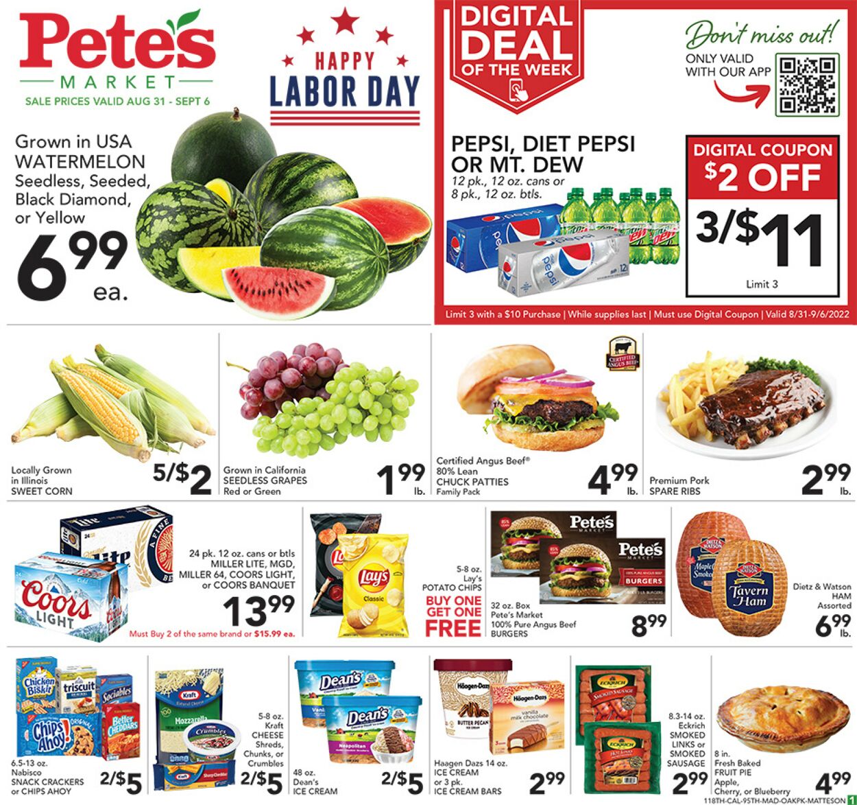 Pete's Fresh Market Weekly Ad Circular - valid 08/31-09/06/2022