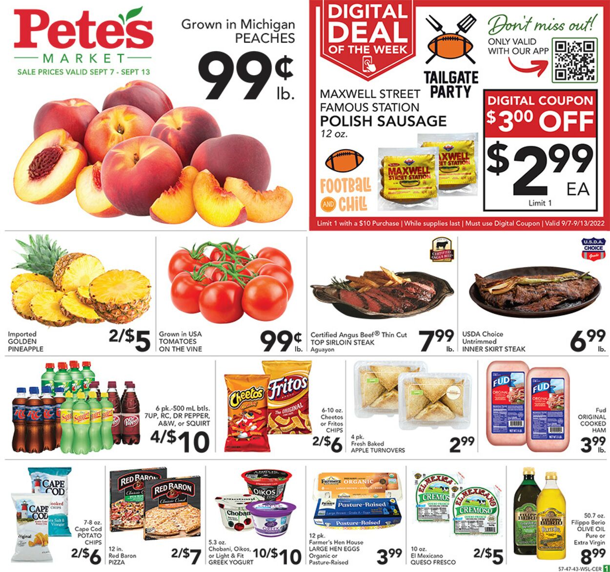 Pete's Fresh Market Weekly Ad Circular - valid 09/07-09/13/2022