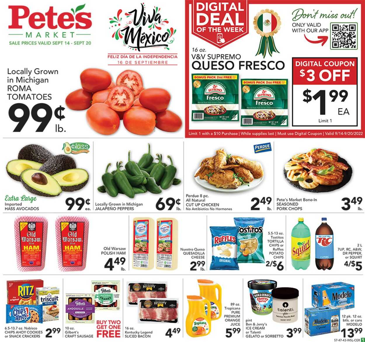 Pete's Fresh Market Weekly Ad Circular - valid 09/14-09/20/2022