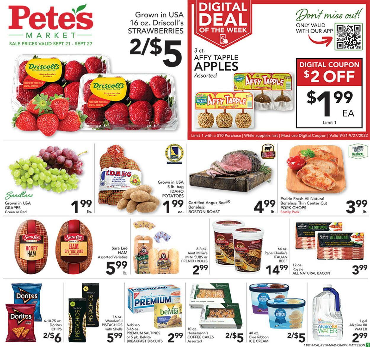 Pete's Fresh Market Weekly Ad Circular - valid 09/21-09/27/2022