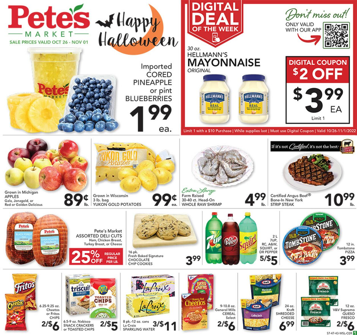 Pete's Fresh Market Weekly Ad Circular - valid 10/26-11/01/2022