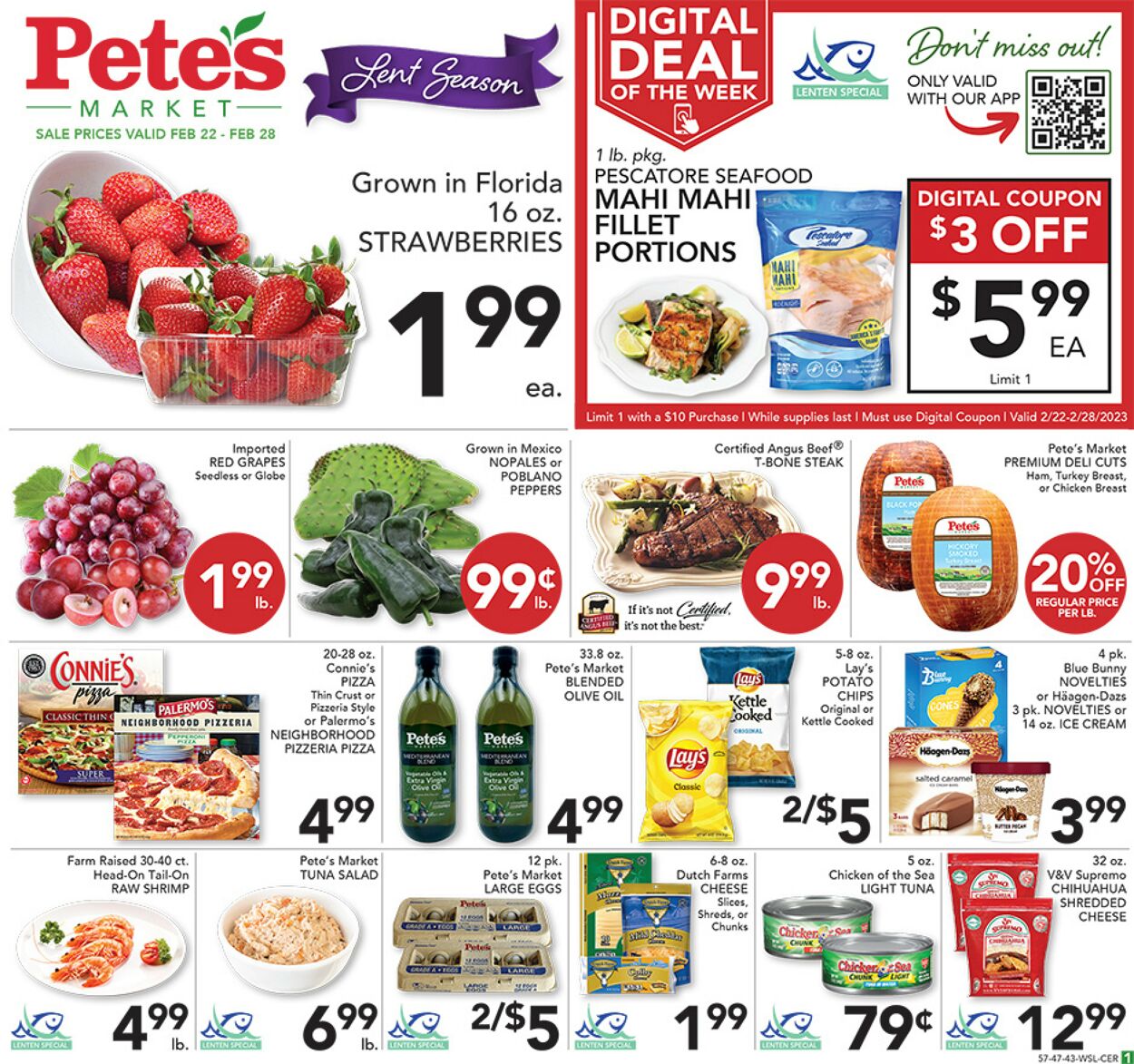 Pete's Fresh Market Weekly Ad Circular - valid 02/22-02/28/2023