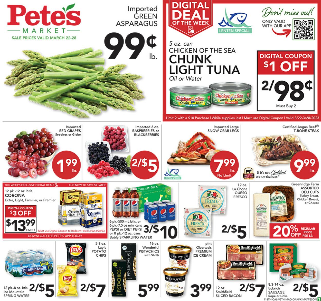 Pete's Fresh Market Weekly Ad Circular - valid 03/22-03/28/2023