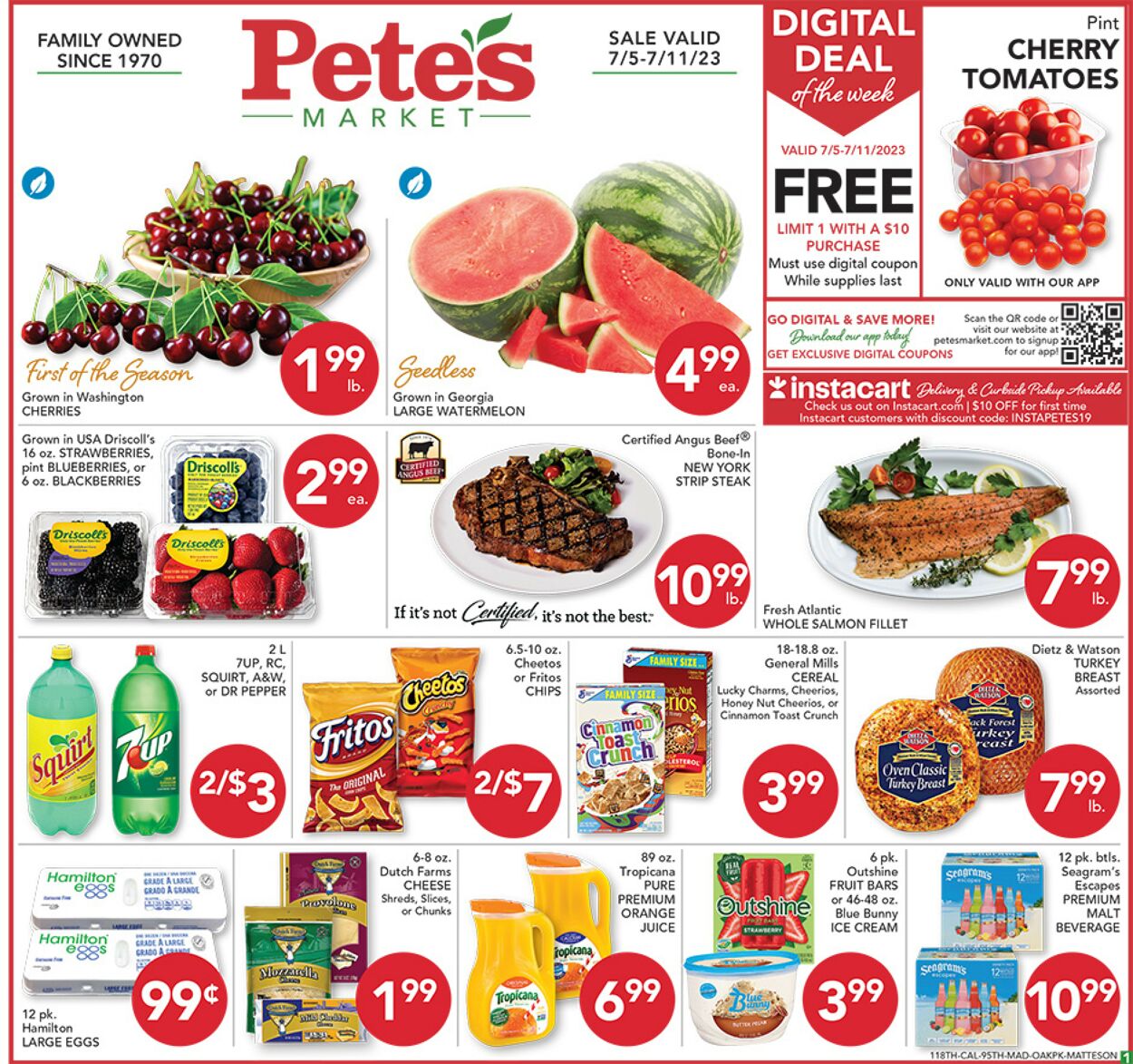 Pete's Fresh Market Weekly Ad Circular - valid 07/05-07/11/2023