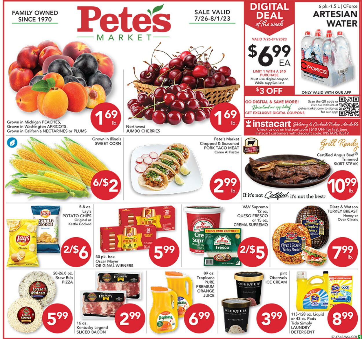 Pete's Fresh Market Weekly Ad Circular - valid 07/26-08/01/2023