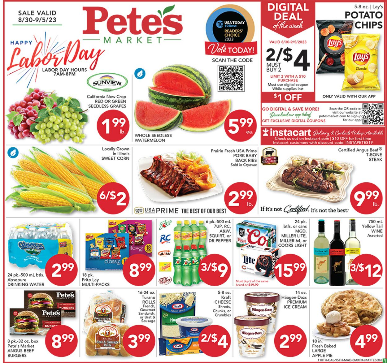 Pete's Fresh Market Weekly Ad Circular - valid 08/30-09/05/2023