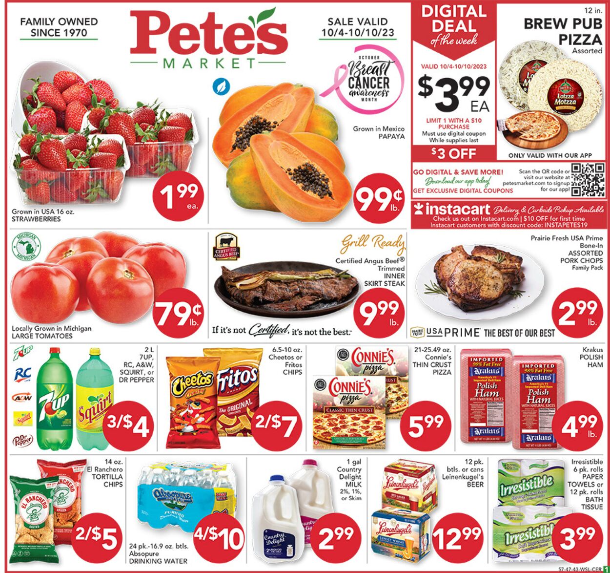 Pete's Fresh Market Weekly Ad Circular - valid 10/04-10/10/2023