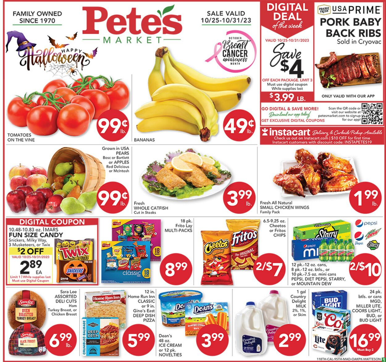 Pete's Fresh Market Weekly Ad Circular - valid 10/25-10/31/2023