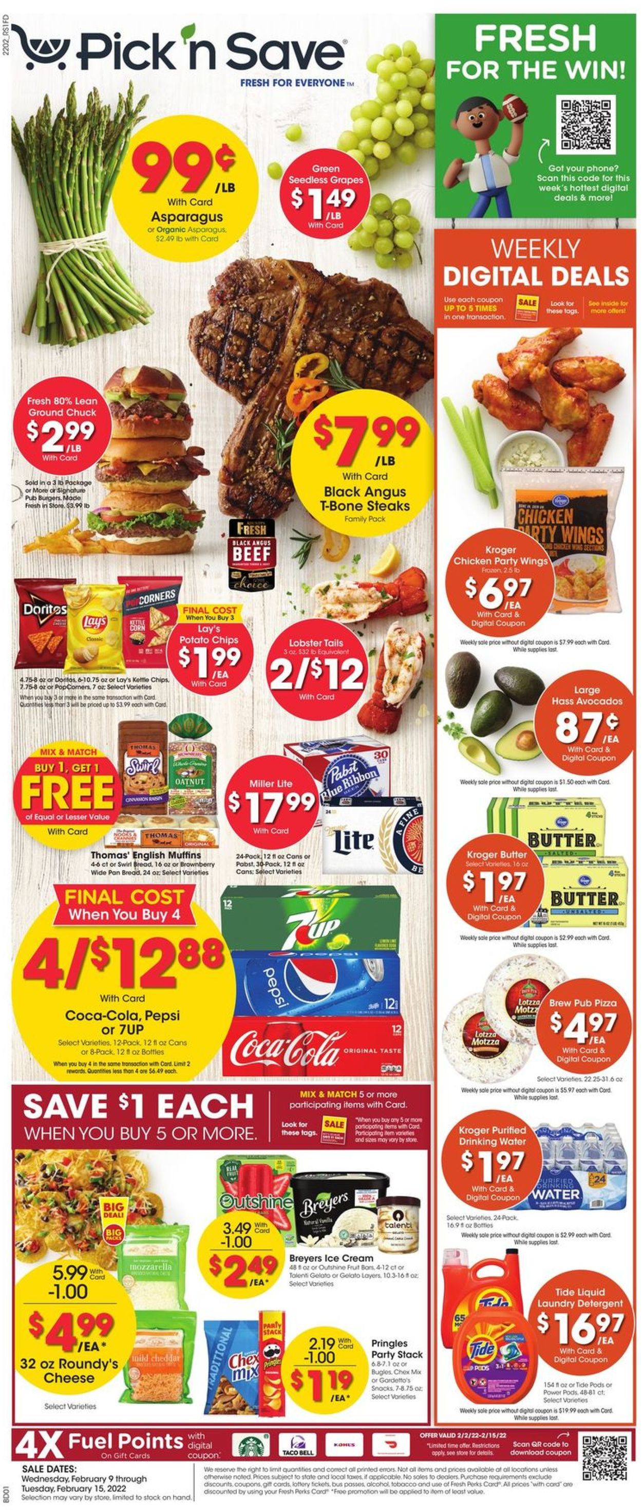 Pick ‘n Save Weekly Ad Circular - valid 02/09-02/15/2022