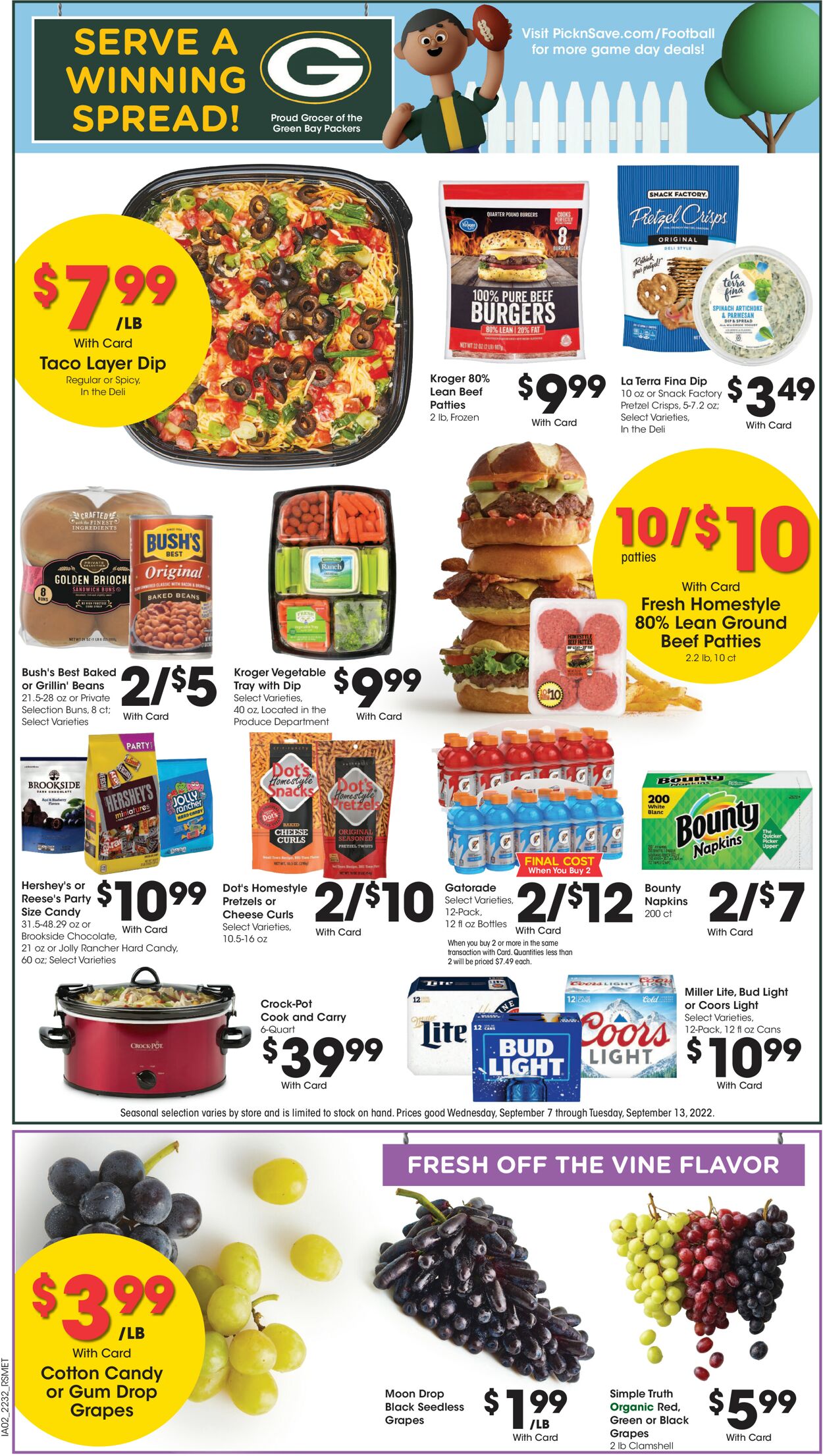 Pick ‘n Save Weekly Ad Circular - valid 09/07-09/13/2022 (Page 7)
