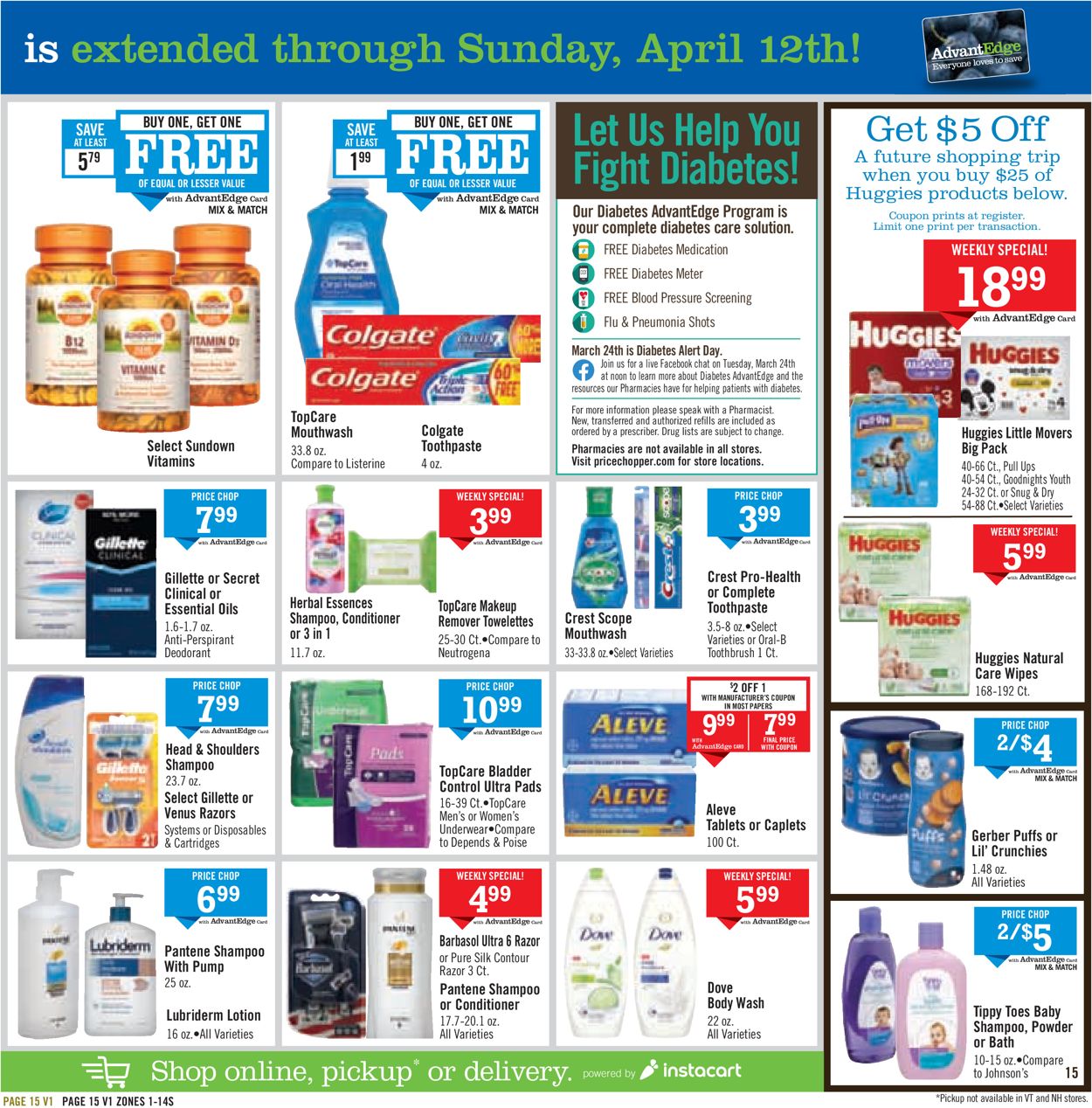 Price Chopper Weekly Ad Circular - valid 03/22-03/28/2020 (Page 19)