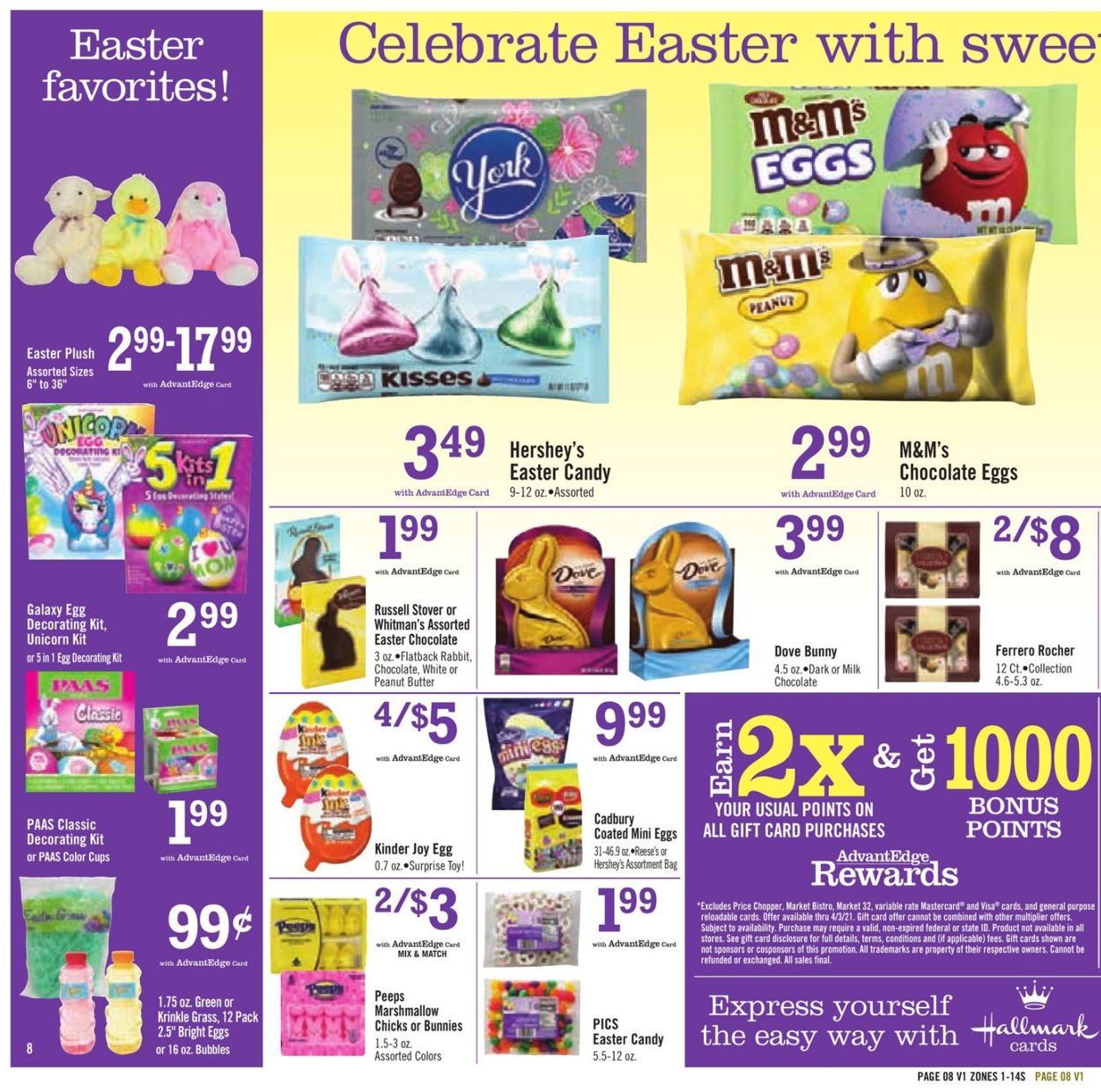 Price Chopper - Easter 2021 Weekly Ad Circular - valid 03/28-04/03/2021 (Page 8)