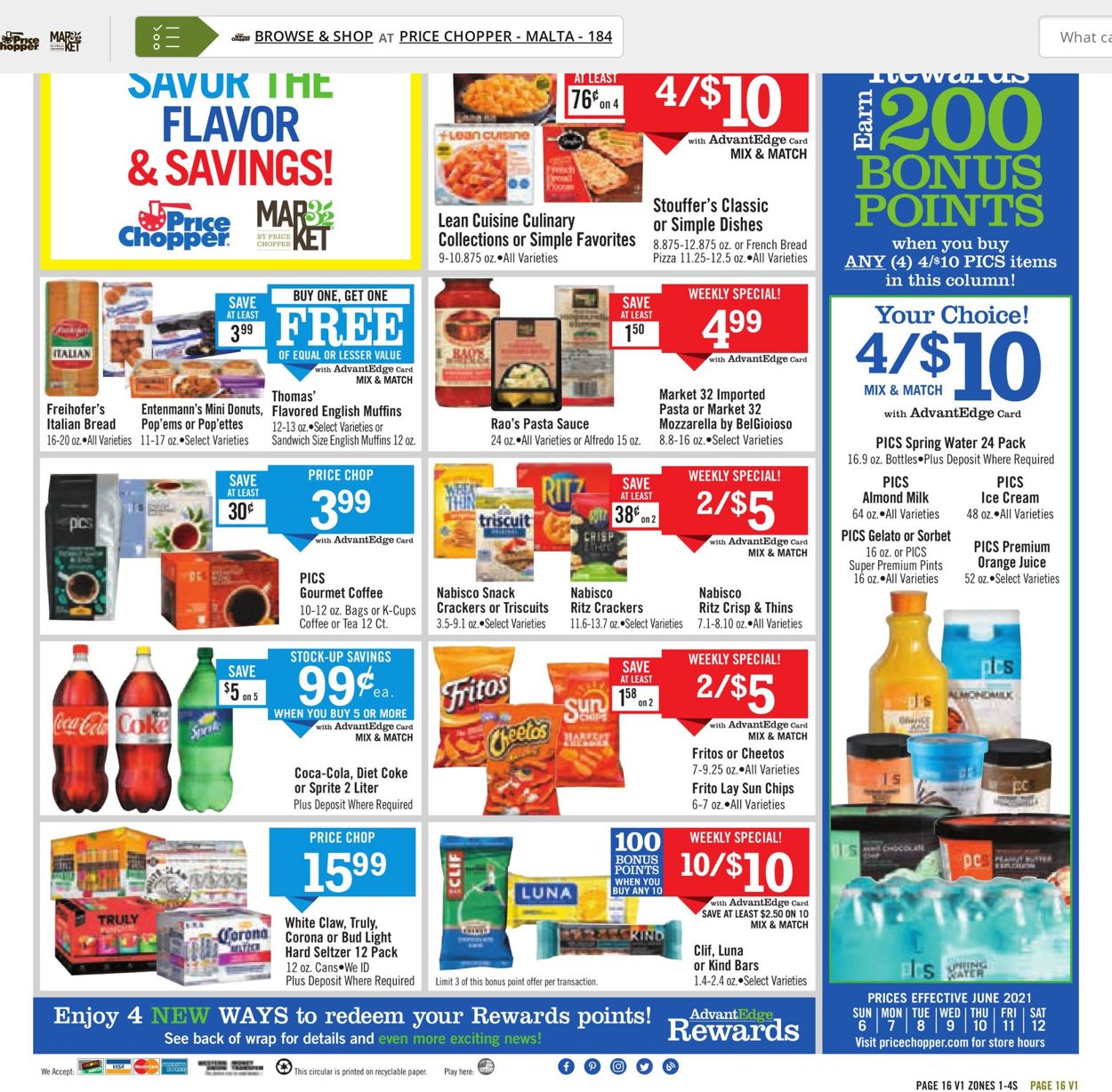 Price Chopper Weekly Ad Circular - valid 06/06-06/12/2021 (Page 16)